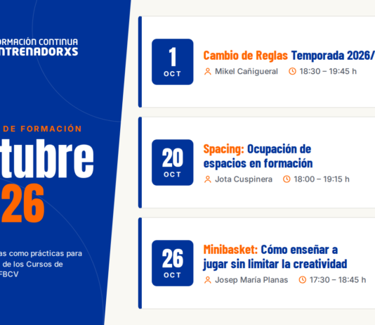 Primeros clínics formativos de la temporada