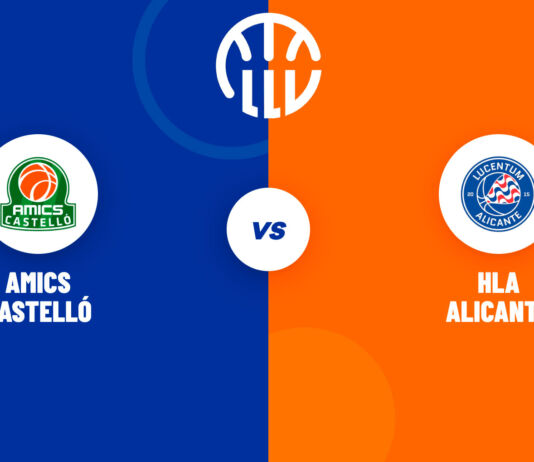 Lliga Valenciana Primera FEB: Amics Castelló – HLA Alicante