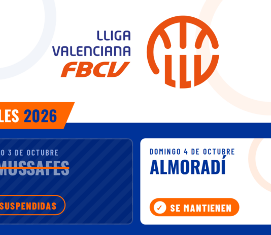 LV: Se suspenden las Finales del sábado en Almussafes